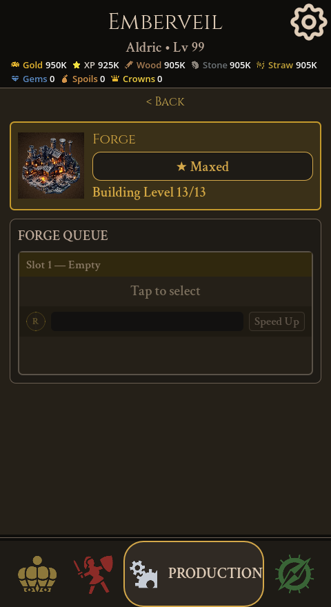 The forge